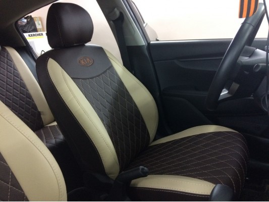 Авточехлы на Kia Rio 4 X-Line Авточехлы на Kia Rio 4 X-Line