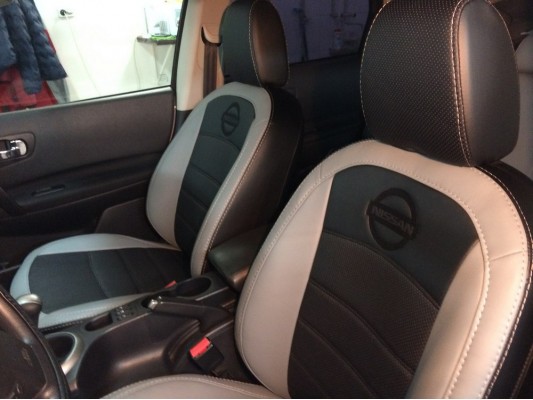 Авточехлы на Nissan Qashqai J10 Авточехлы на Nissan Qashqai J10