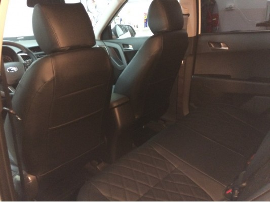 Каркасные авточехлы на Hyundai Creta Каркасные авточехлы на Hyundai Creta