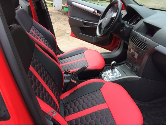 Каркасные авточехлы на Opel Astra H Каркасные авточехлы на Opel Astra H